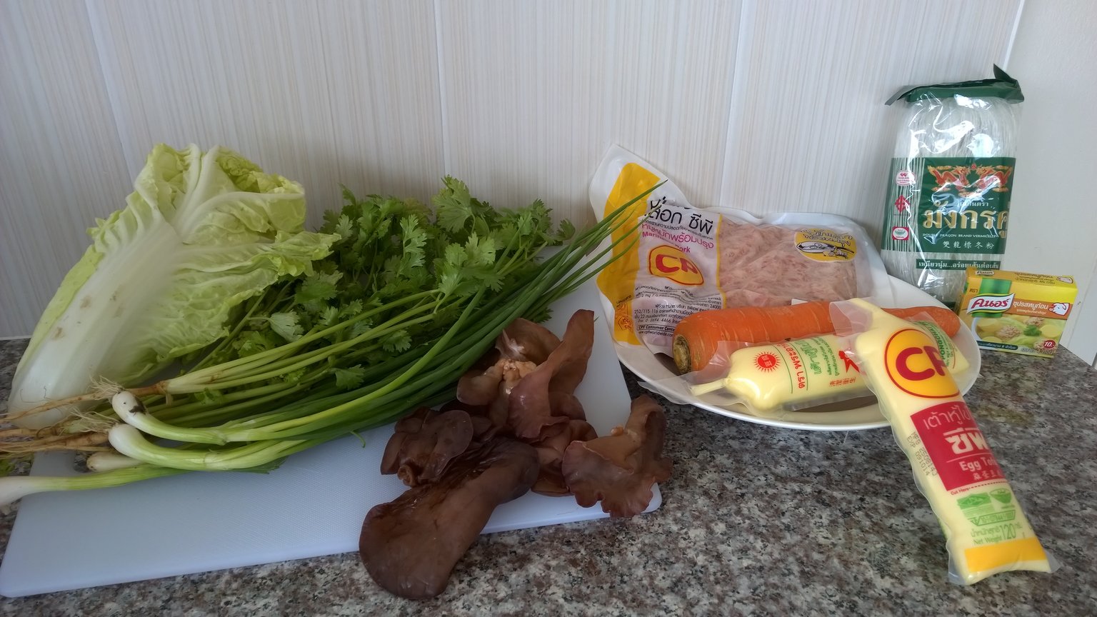 ingredients vermicelli soup